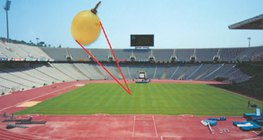 原子核相对于原子的大小