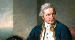 詹姆斯·庫克（1728年至1779年），英國著名探險家