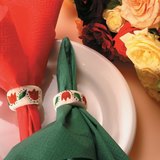 用盐面团制作餐巾环 - 第4步