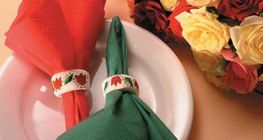 用鹽麪糰製作餐巾環 - 第4步