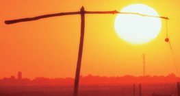 老式平衡灌溉井