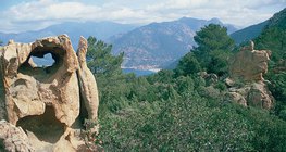 科西嘉岛的美丽风景