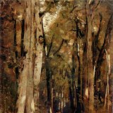 파알 라슬러: 퐁텐블로 근처 숲 속 길 (1876년)