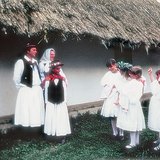 Pünkösdi királynézás (Luzsok, tájház)