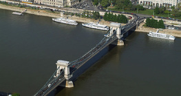 链桥，布达佩斯，匈牙利