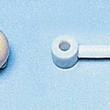 氢分子的空间填充和棒模型