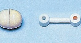 氢分子的空间填充和棒模型