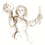 当塑料杆磨蹭毛皮时会产生不同的电荷