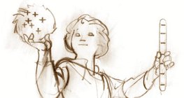 当塑料杆磨蹭毛皮时会产生不同的电荷