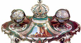 瑪麗·安託瓦內特的墨水瓶（18世紀，洛可可式）