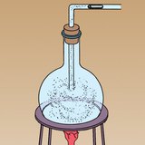 演示气体的热膨胀