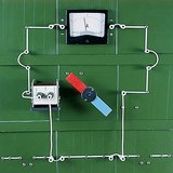 由旋转磁铁引起的电流