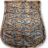 A galgóci tarsolylemez (aranyozott ezüst)