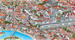 古羅馬城市景觀的還原