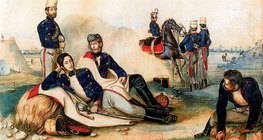 莫·森 ：查爾斯·輕騎兵團軍官