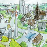 矿村发展为城市