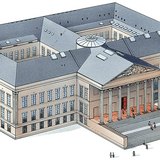 Pollack Mihály: A Magyar Nemzeti Múzeum épülete (Budapest, 1836–1846, klasszicizmus)