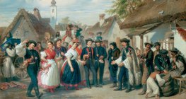 米克洛斯·巴拉巴斯：女婿的到來（匈牙利國家美術館）