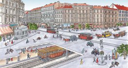 19世紀末布達佩斯的八角廣場酒店