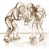 冰，水和蒸汽的材料相同