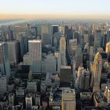 纽约麦哈顿的鸟瞰图