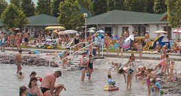 巴拉頓湖的浴場