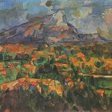 Paul Cézanne: Mont Sainte-Victoire (1904-1906, post-Impressionism)