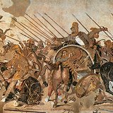 アレクサンダー・モザイク（ポンペイ、紀元前2世紀）