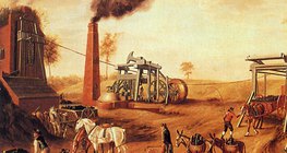 礦井裏的蒸汽機，英格蘭