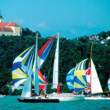 巴拉頓湖的帆船（匈牙利）