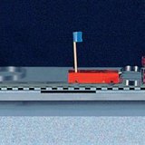 用弹簧推开两辆质量不同的车