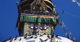 加德辛布佛塔的圆顶