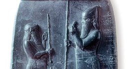 亞述國王的浮雕