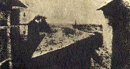 1826年涅普斯拍摄的世界第一张照片