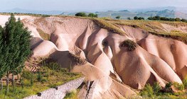 安納托利亞中部地區雨水造成的侵蝕（土耳其）