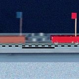 两辆质量相同的车发生弹性碰撞并交换速度