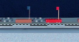 两辆质量相同的车发生弹性碰撞并交换速度