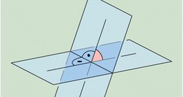 两架飞机的倾斜角