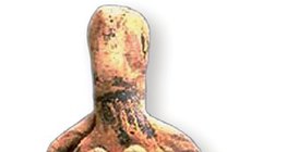 來自印度的古老鵰像