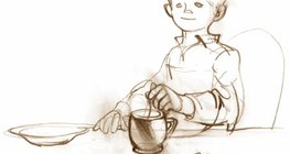 溶解在茶水里的糖