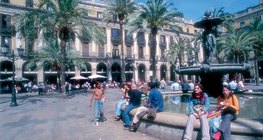 巴塞罗那的街景