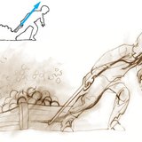 受力图中的力由箭头表示