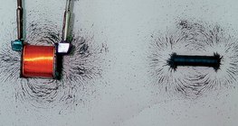 载流线圈的磁场和磁棒