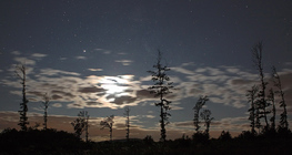 月華以及銀河系和木星