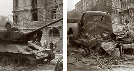 1956年布達佩斯巷戰之後的痕跡