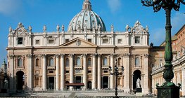 卡洛·马尔代诺 - 圣彼得大教堂的外观和圆顶（1607-1612，巴洛克式）