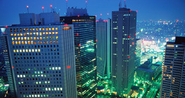 东京的摩天大楼