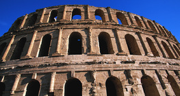 一個古羅馬的圓形劇場遺址