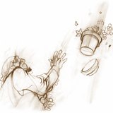 自由下落的物体因重力而加速