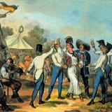 招聘（彩色版畫）